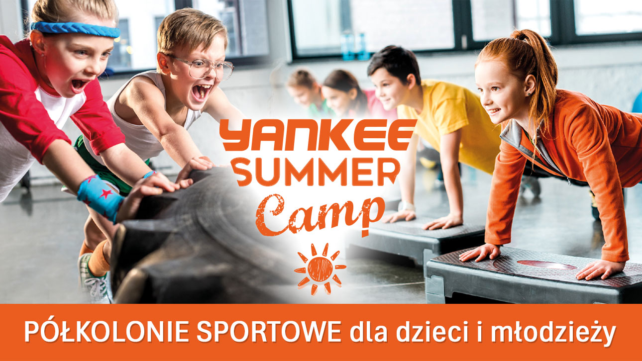 Yankee Summer Camp 2026 — letnie półkolonie sportowe dla dzieci i młodzieży w Jankach pod Warszawą